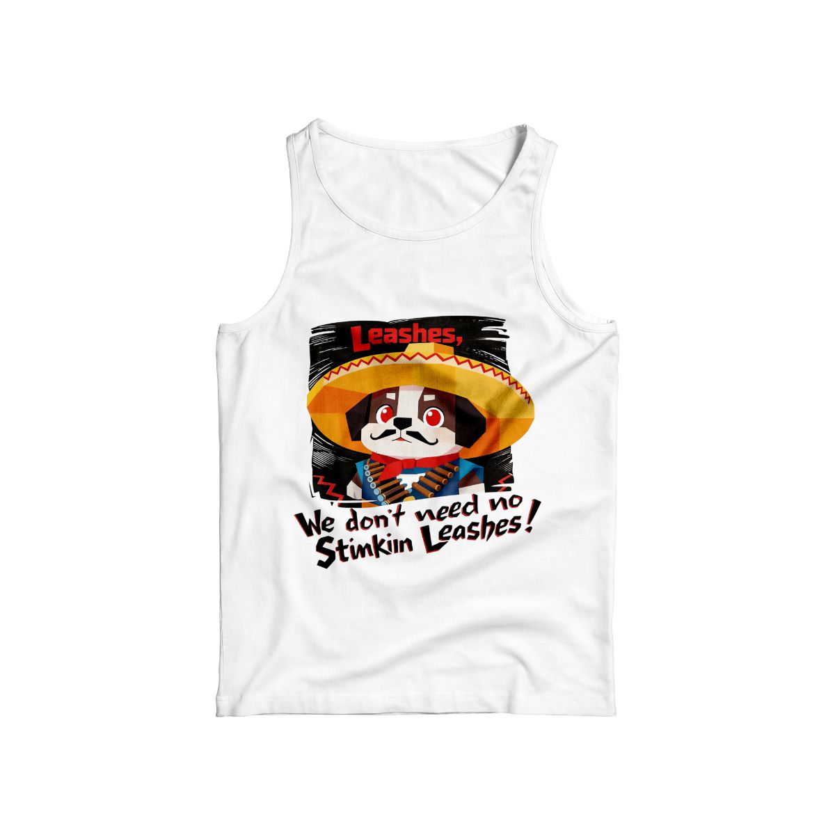 Funny Coboy Dog Western Style T-shirt