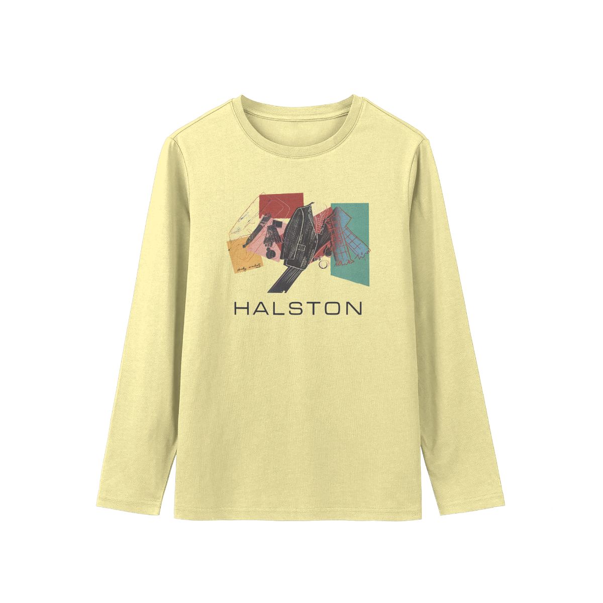 Retro Halston Fashion Graphic T-Shirt Vintage Designer Art Tee Unisex