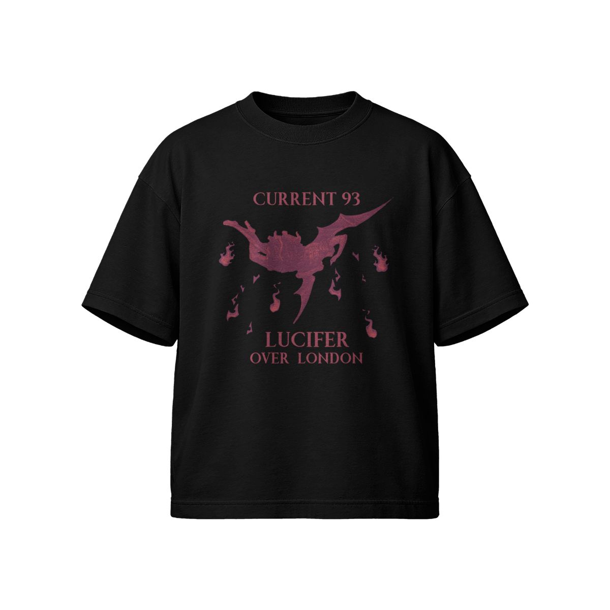 Current 93 Lucifer Over London Vintage Band T-Shirt Dark Gothic Graphic Tee