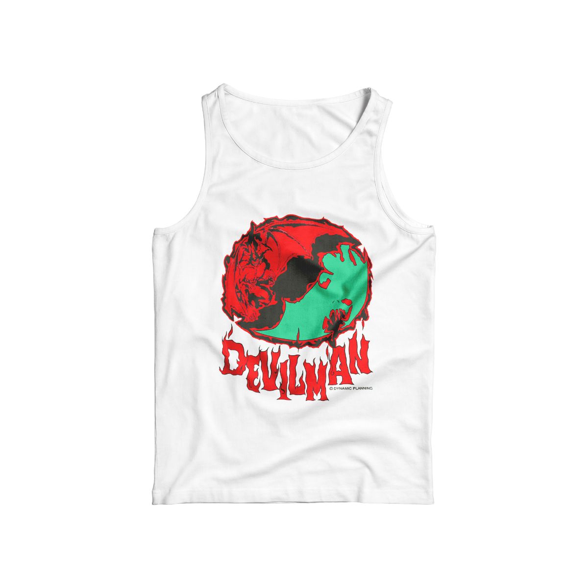 Vintage Devilman Anime Graphic T-Shirt Retro Manga Demon Streetwear Unisex Tee