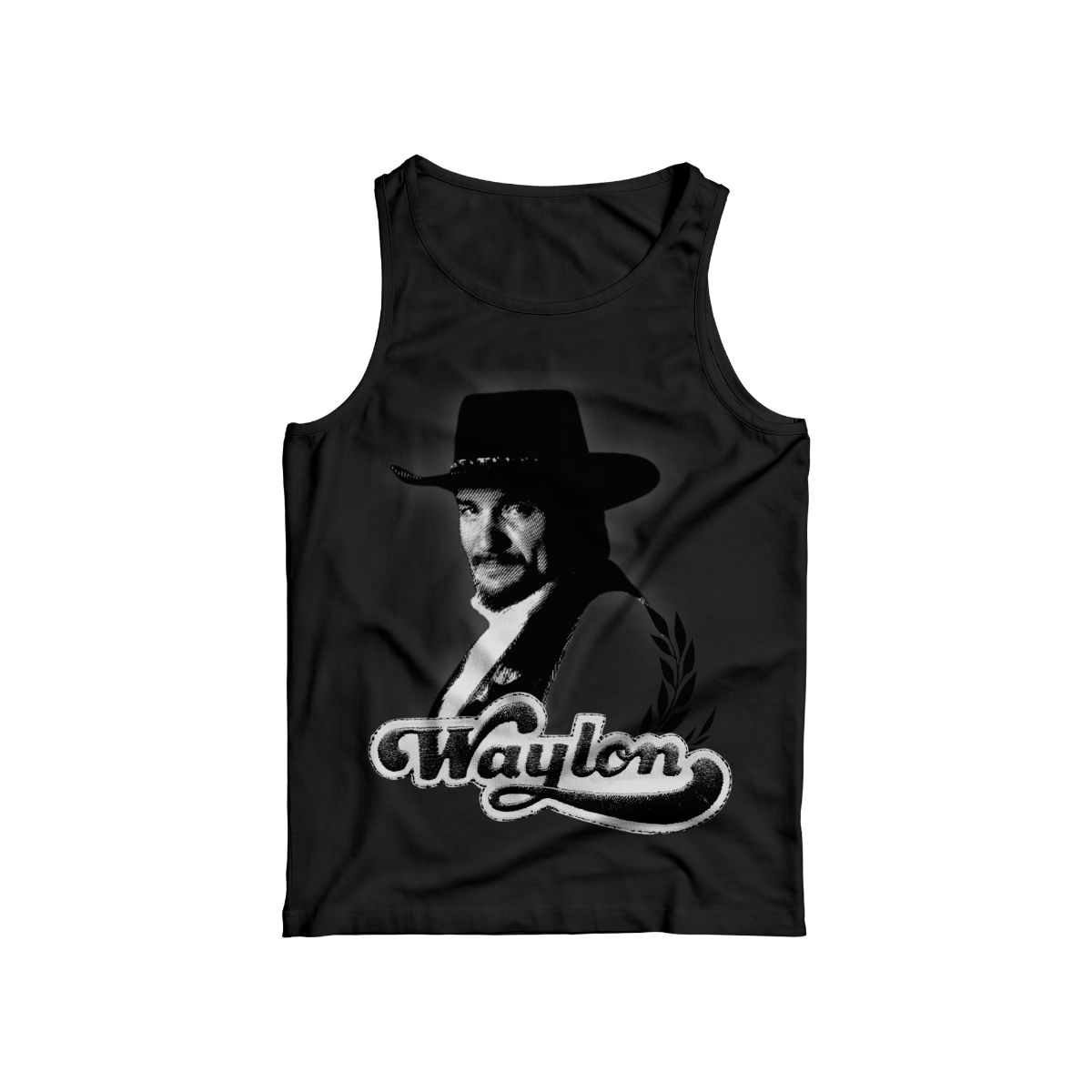 Waylon Jennings Vintage Country Music Graphic T-Shirt  