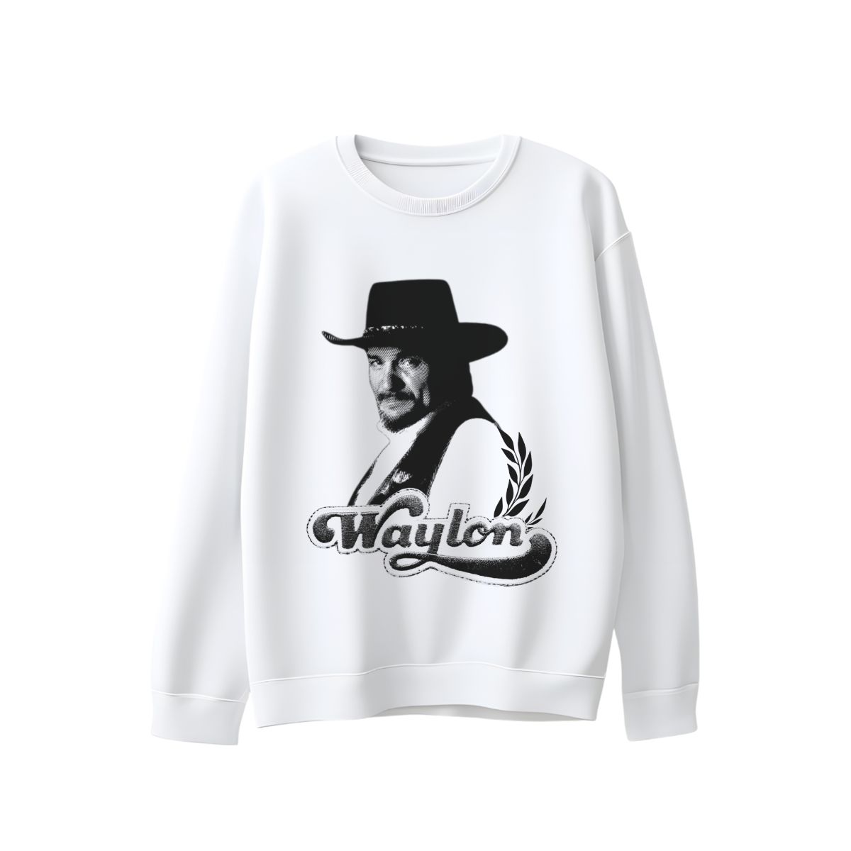 Waylon Jennings Vintage Country Music Graphic T-Shirt  