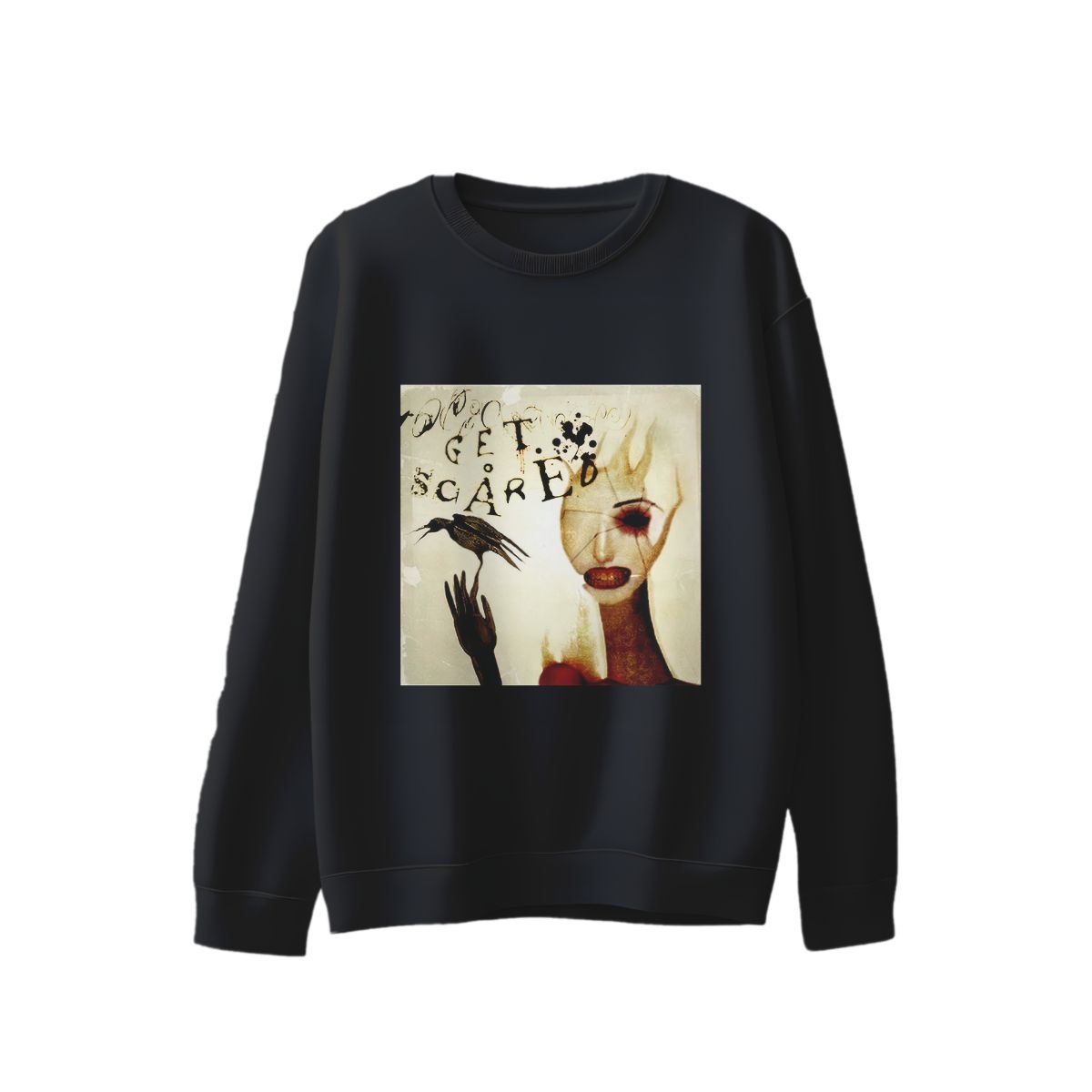 Get Scared Band Vintage Rock Graphic T-Shirt