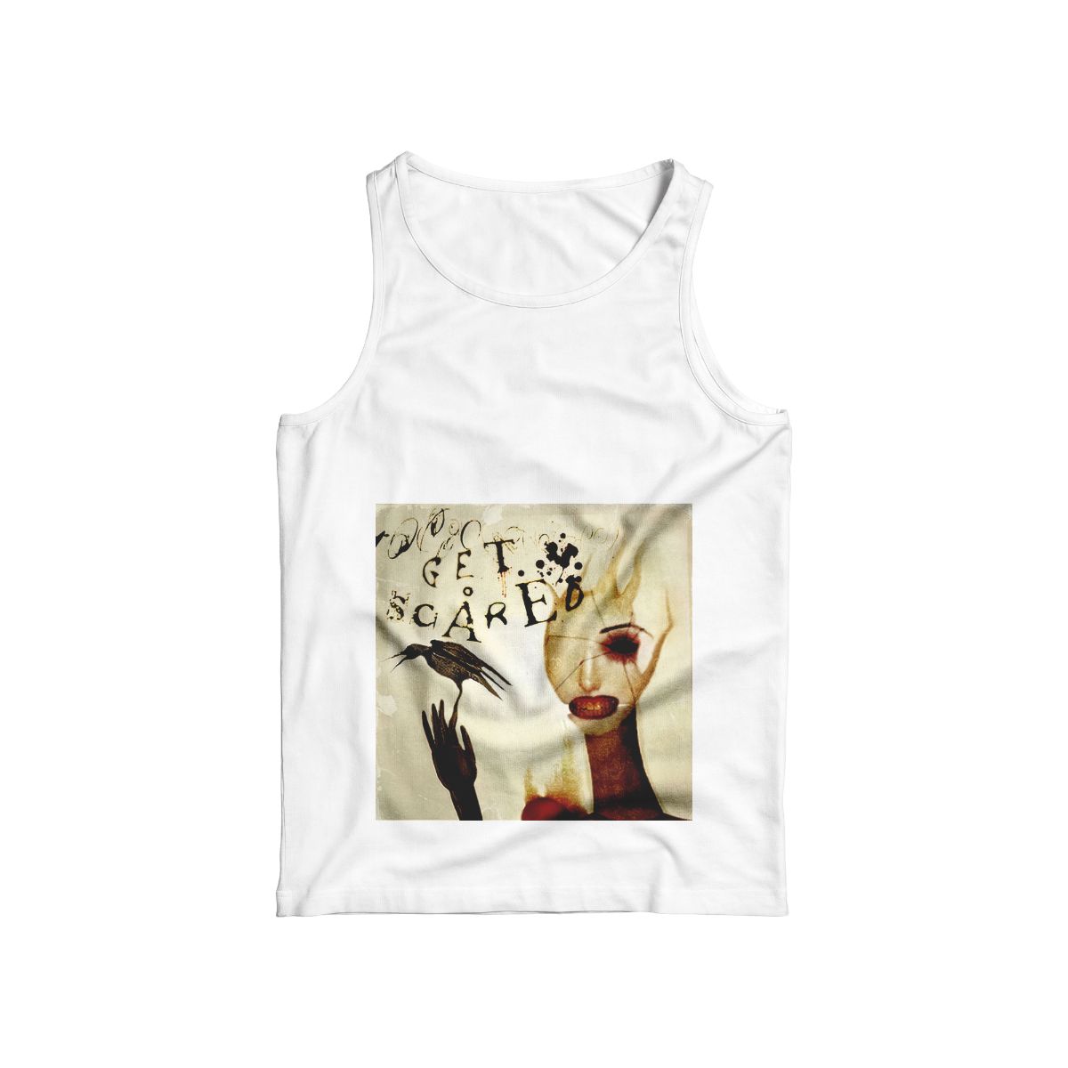 Get Scared Band Vintage Rock Graphic T-Shirt