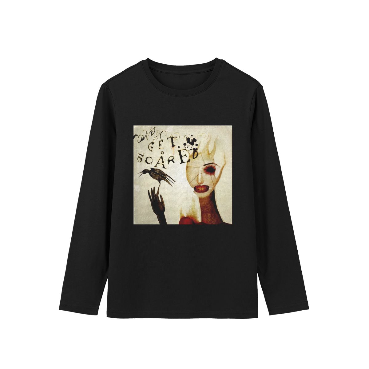 Get Scared Band Vintage Rock Graphic T-Shirt