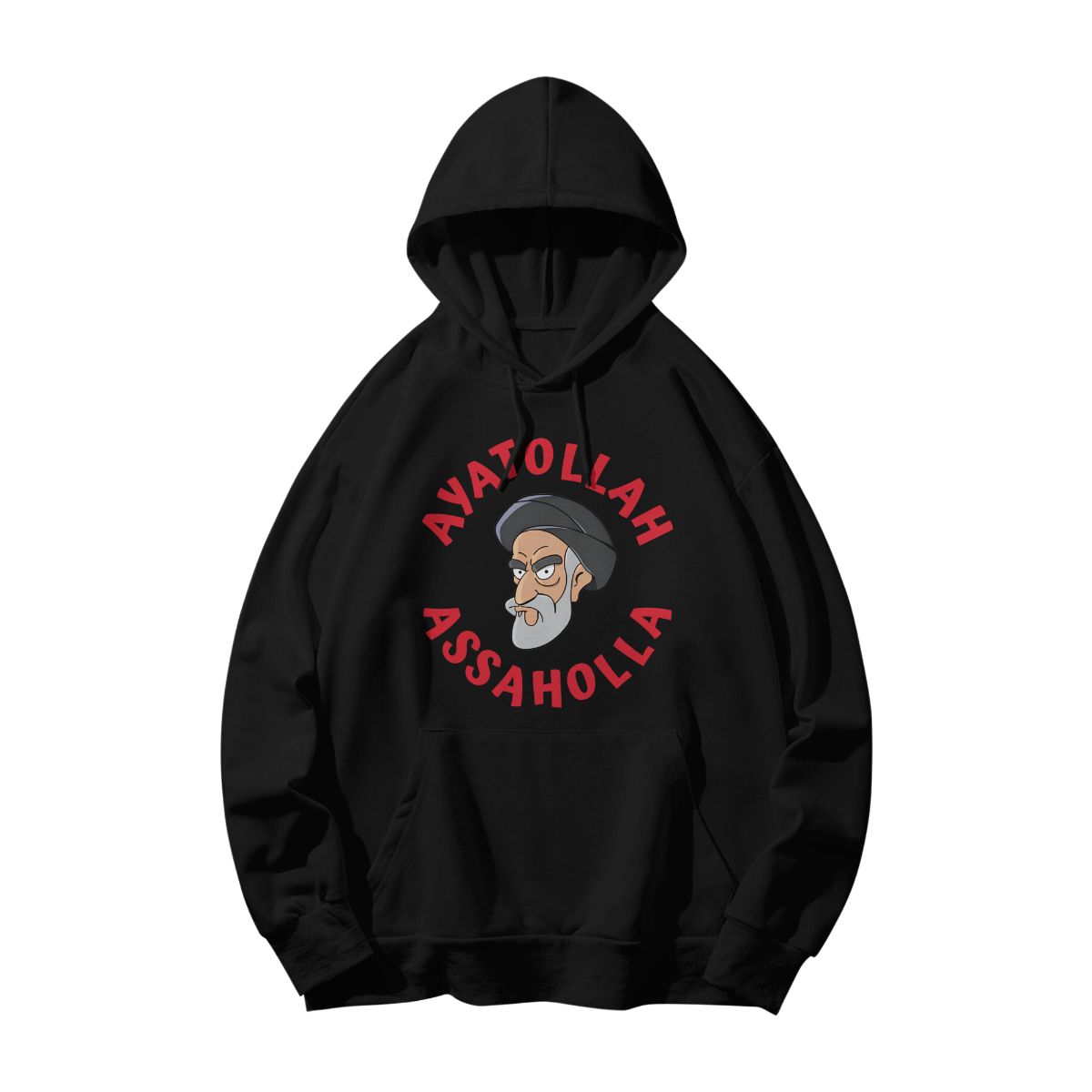 Ayatollah Graphic T-Shirt – Vintage Satirical Streetwear Tee