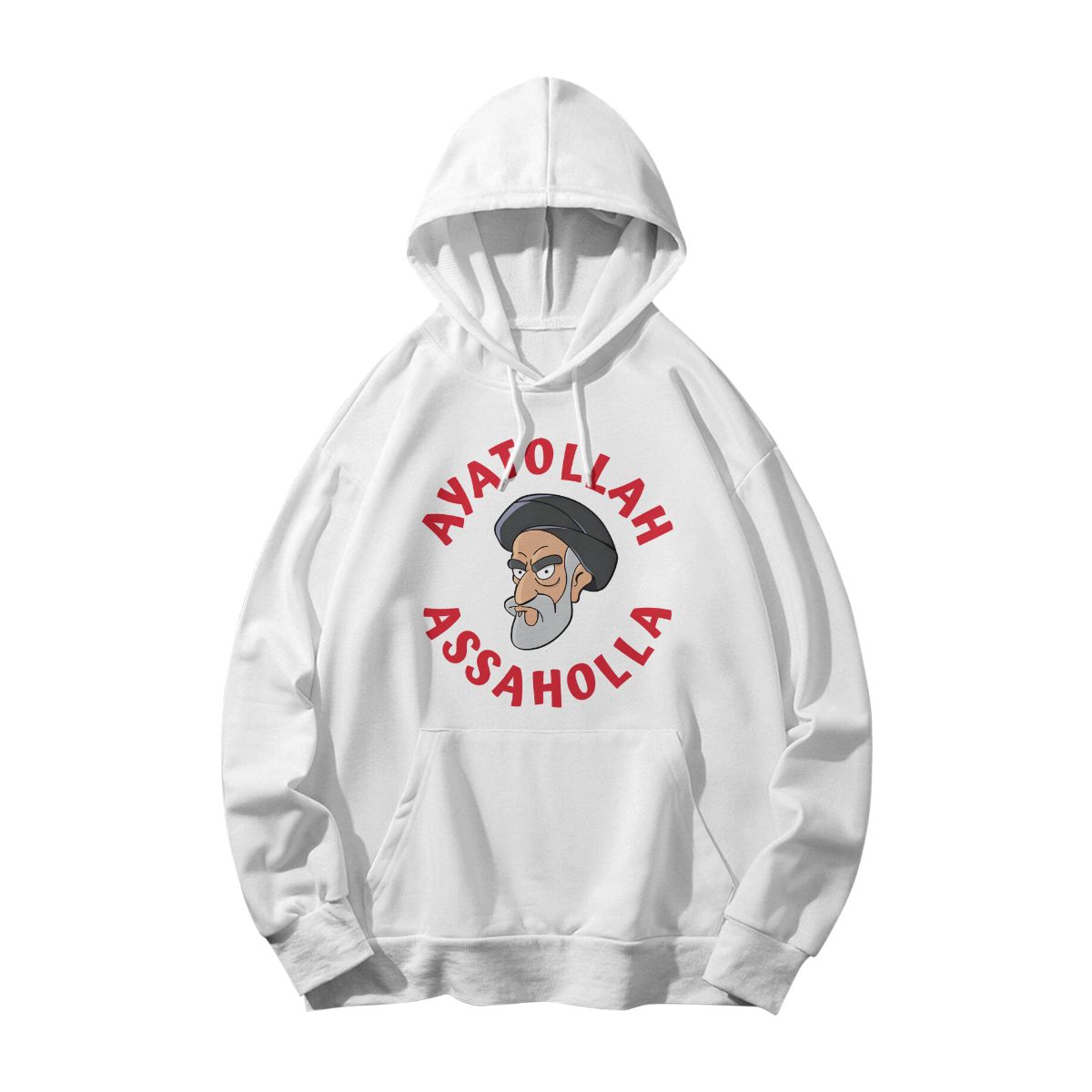 Ayatollah Graphic T-Shirt – Vintage Satirical Streetwear Tee