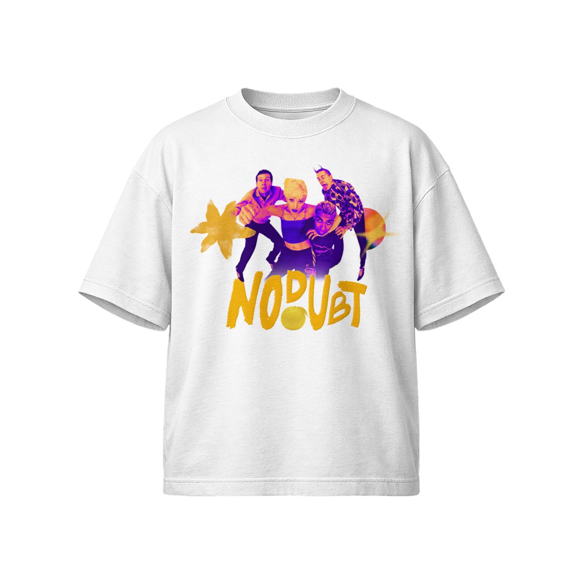 Vintage Ska Punk "No Doubt"  Band T-Shirt – 90s Retro Music Graphic Tee