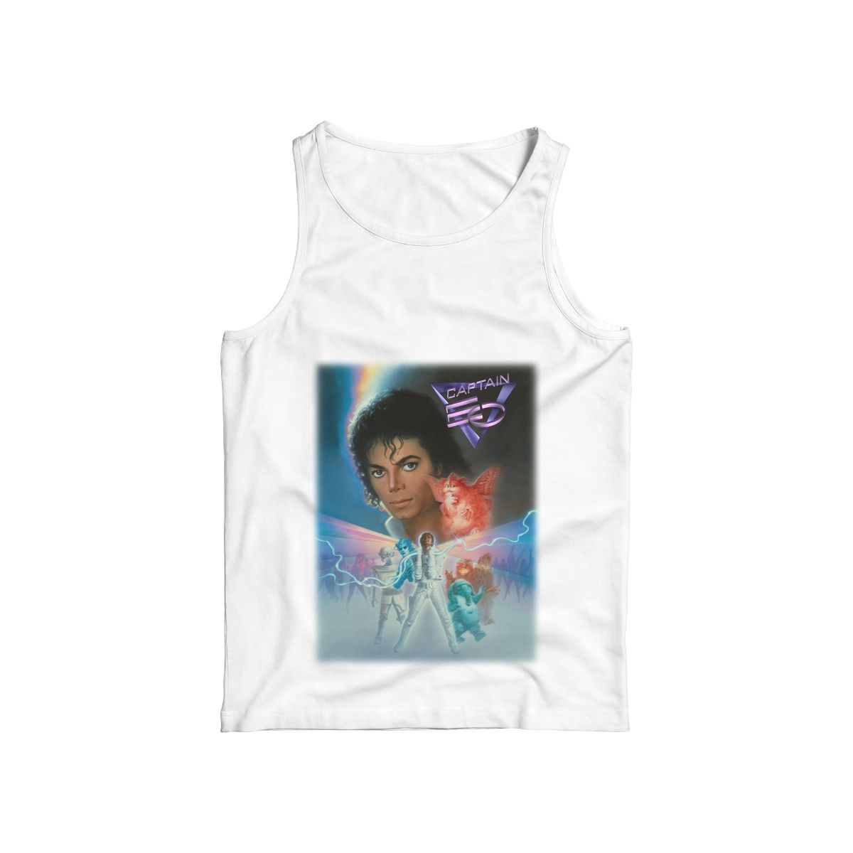 Retro Captain EO Movie Graphic T-Shirt – 80s Sci-Fi Vintage Style Unisex Tee