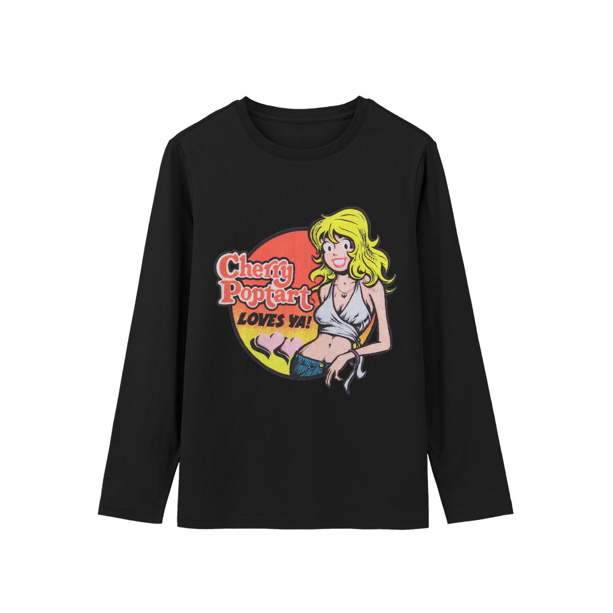 Cherry Poptart Loves Ya Graphic T-Shirt – Vintage Pop Art  Tee