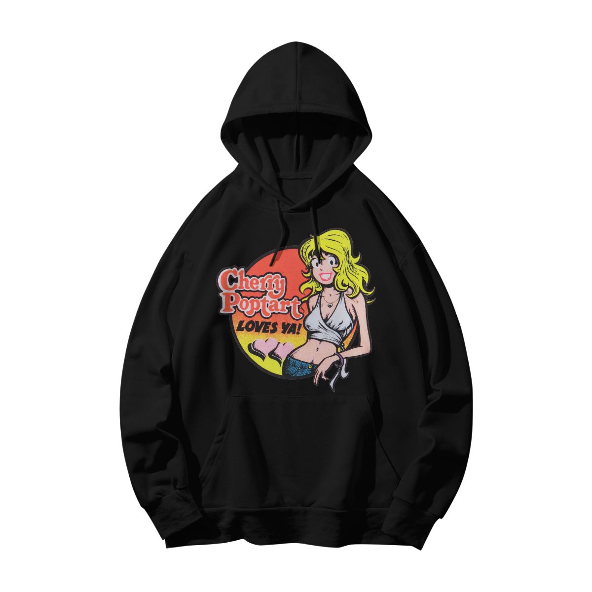 Cherry Poptart Loves Ya Graphic T-Shirt – Vintage Pop Art  Tee