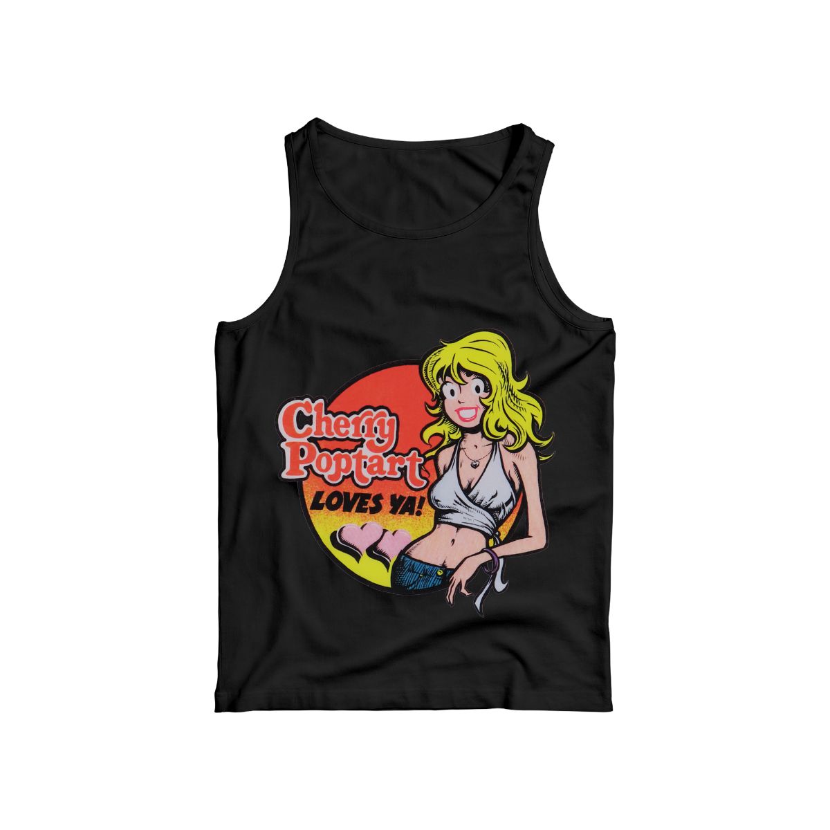 Cherry Poptart Loves Ya Graphic T-Shirt – Vintage Pop Art  Tee