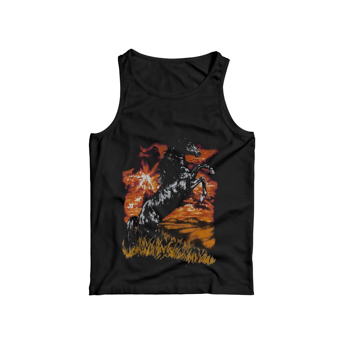 Vintage Wild Horse Graphic T-Shirt – Western Retro Style Unisex Tee