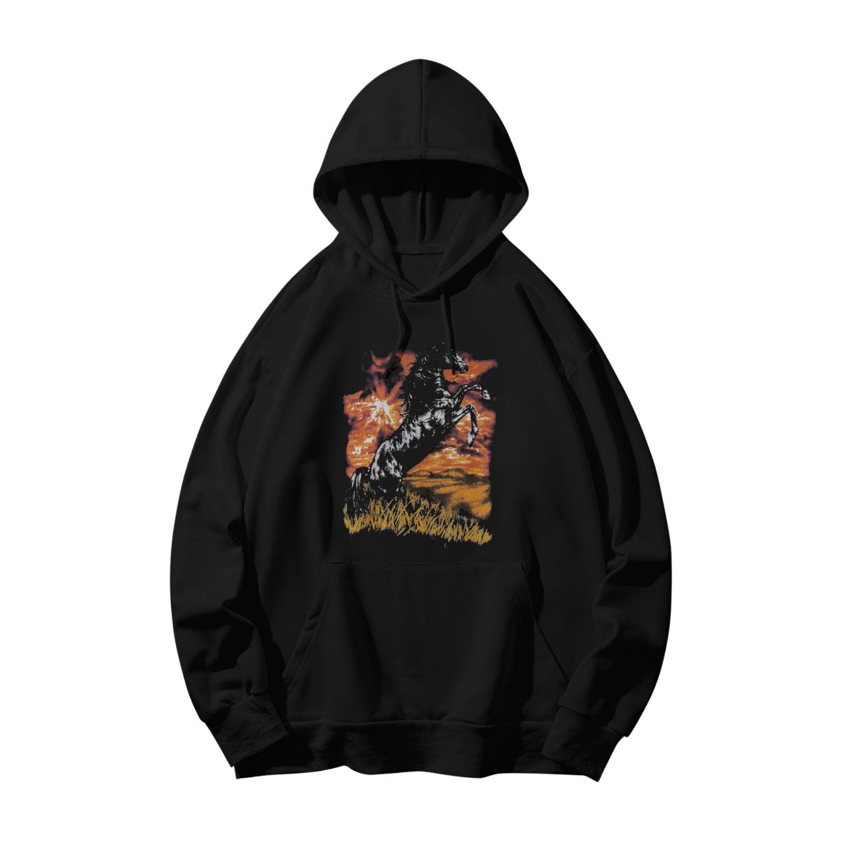 Vintage Wild Horse Graphic T-Shirt – Western Retro Style Unisex Tee