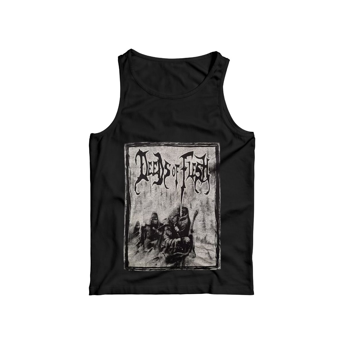 Deeds of Flesh Death Metal T-Shirt – Extreme Metal Vintage Graphic Tee
