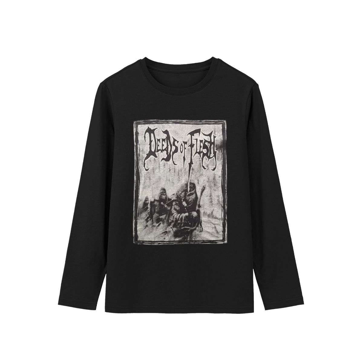 Deeds of Flesh Death Metal T-Shirt – Extreme Metal Vintage Graphic Tee