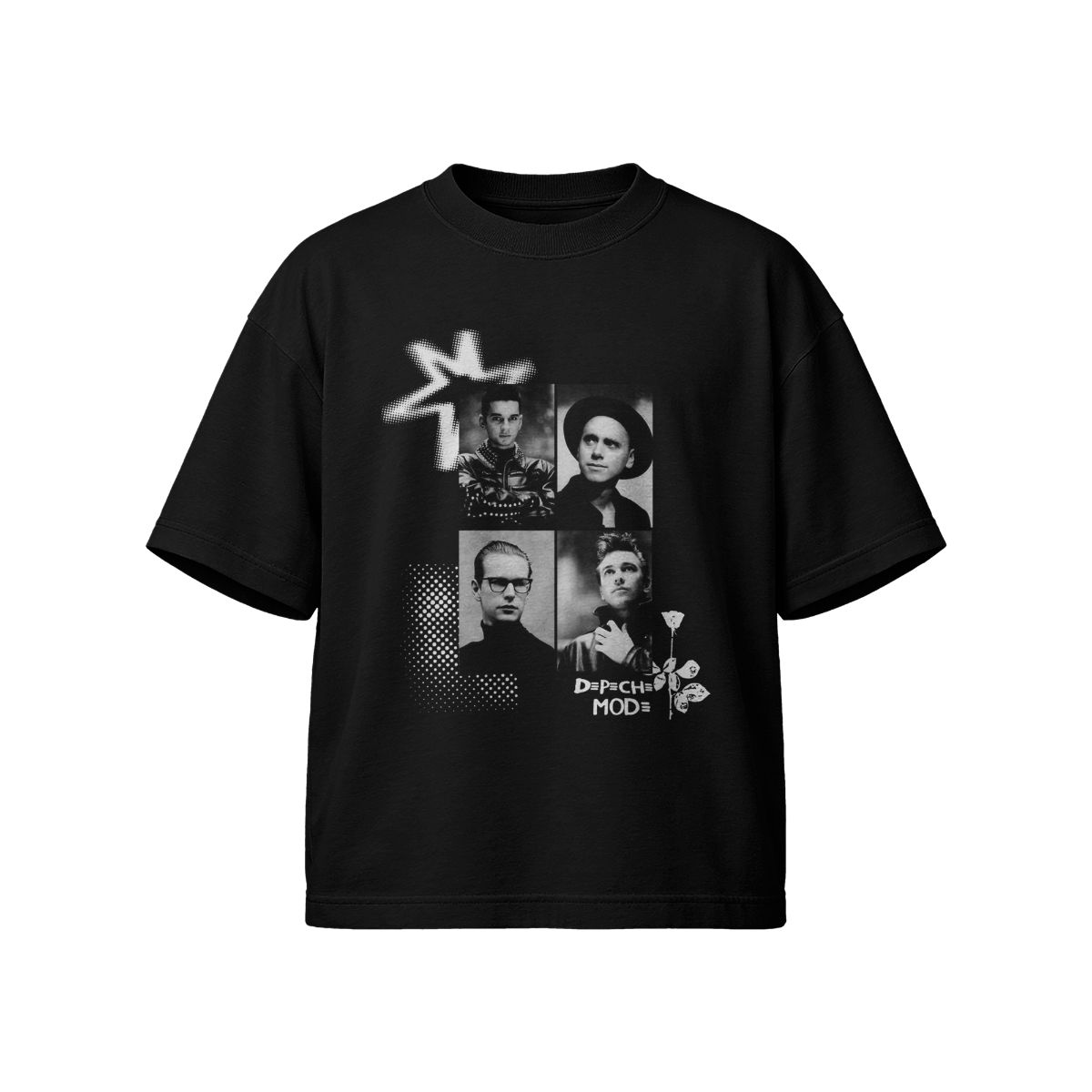 Depeche Mode Vintage Graphic T-Shirt – Classic Synth Pop Band Tee