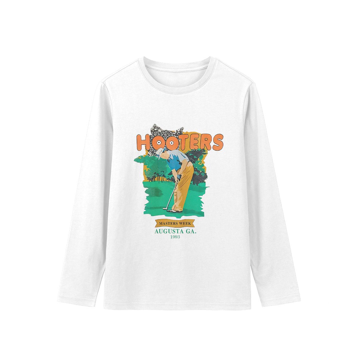 Vintage Golf Masters "HOOTERS" Week T-Shirt – Augusta Inspired Retro Golf Graphic Tee