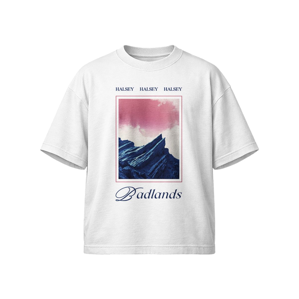 Halsey Badlands Graphic T-Shirt – Indie Pop Aesthetic Vintage Album Tee