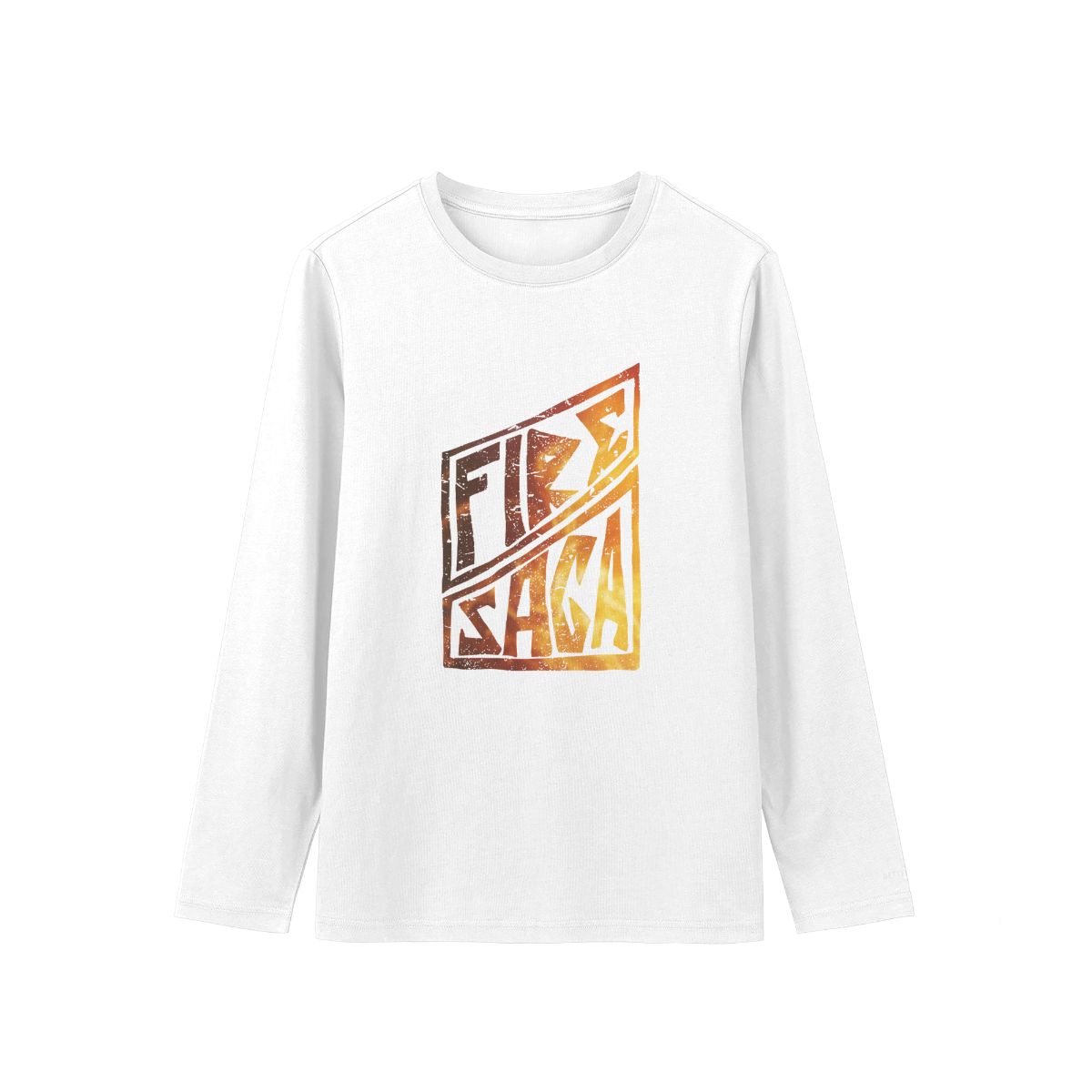 Flame Aesthetic T-Shirt – Abstract Fire Saga Graphic Streetwear Tee