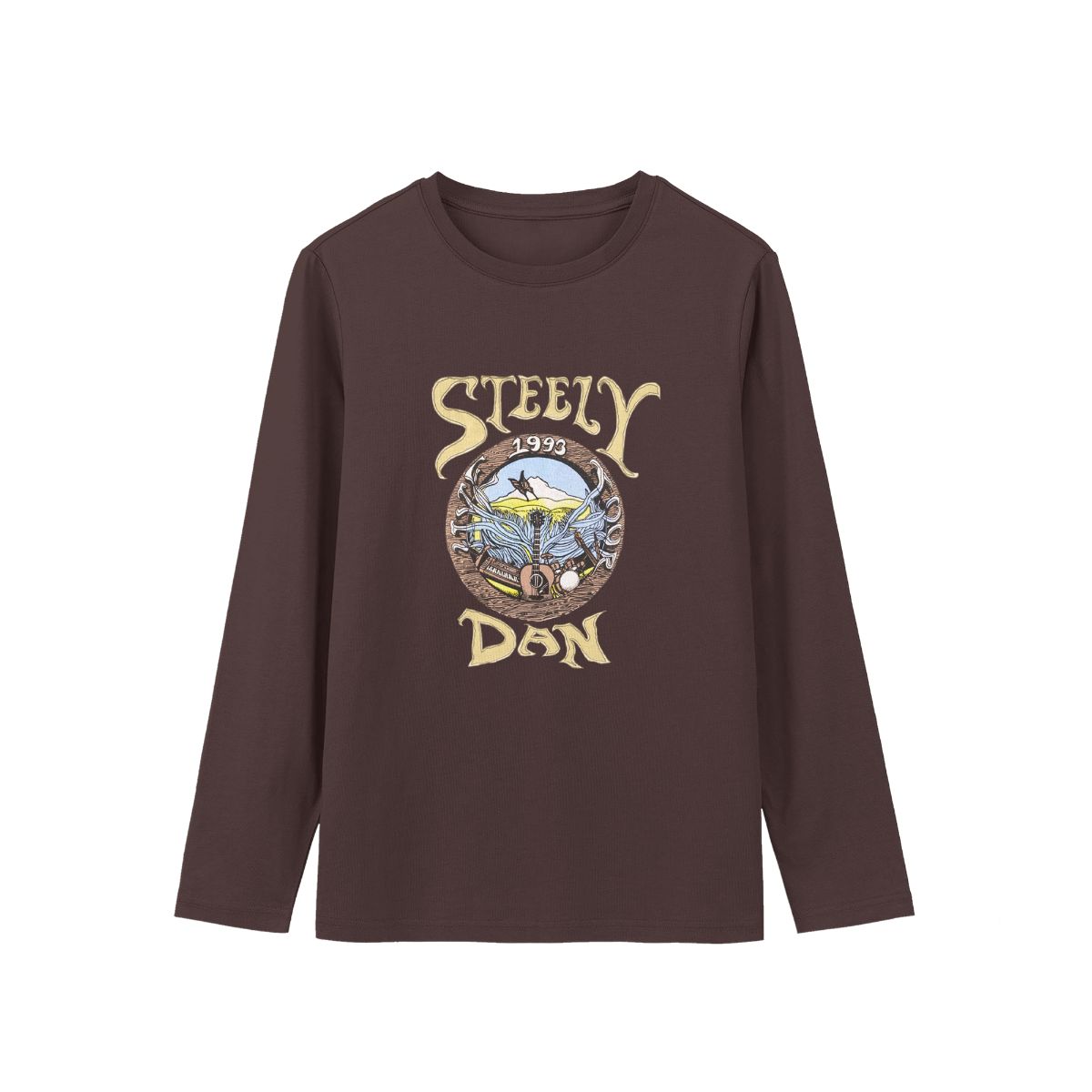 Steely Dan 1993 Vintage Graphic T-Shirt – Retro Music Art Unisex Tee