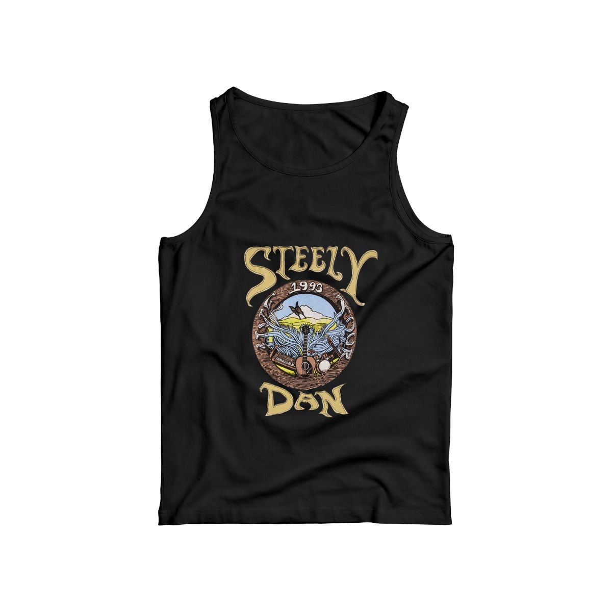 Steely Dan 1993 Vintage Graphic T-Shirt – Retro Music Art Unisex Tee