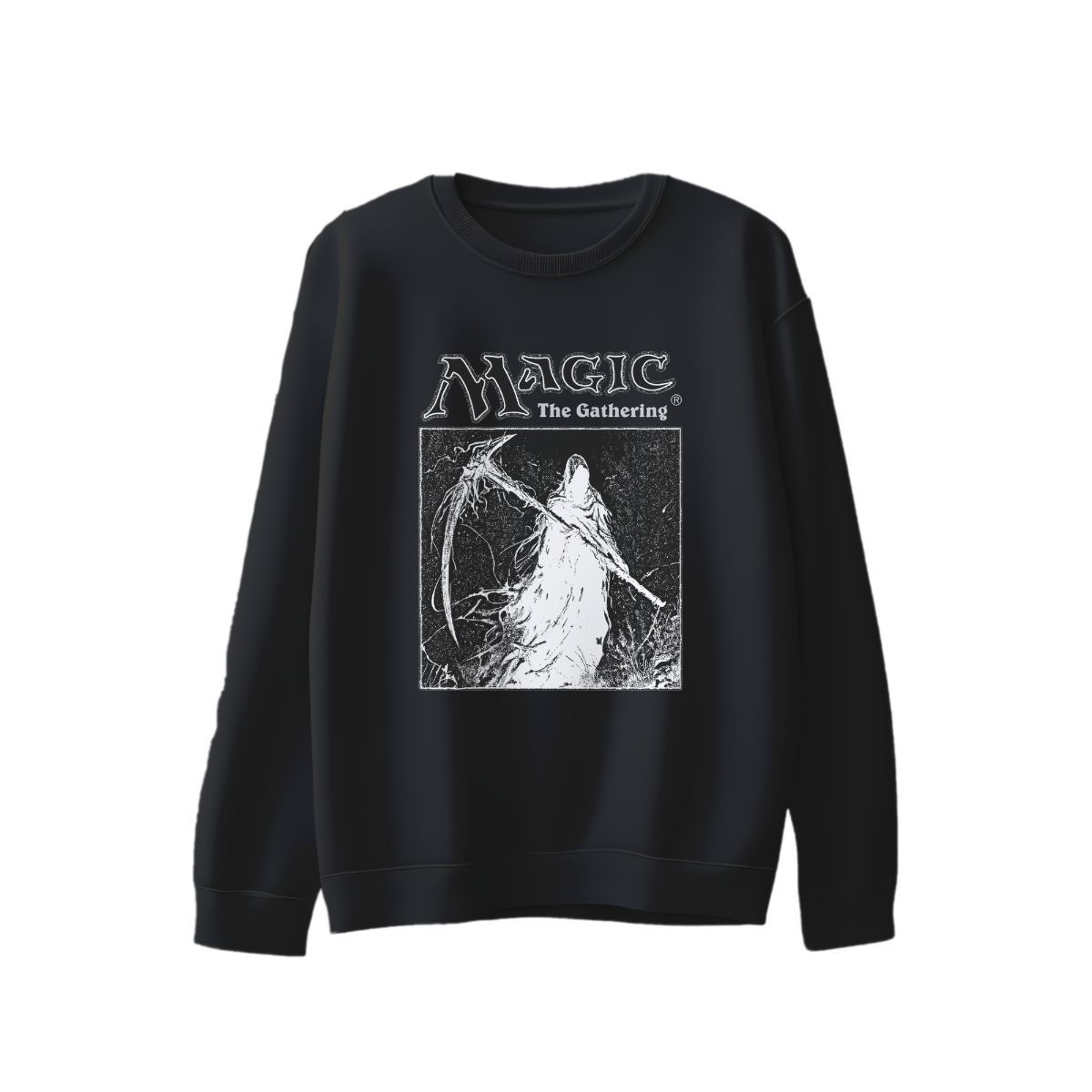 Magic The Gathering Dark Fantasy Graphic T-Shirt – Vintage Gothic Style Tee