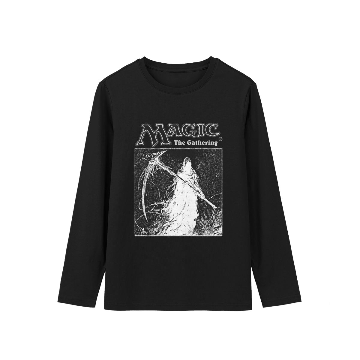 Magic The Gathering Dark Fantasy Graphic T-Shirt – Vintage Gothic Style Tee