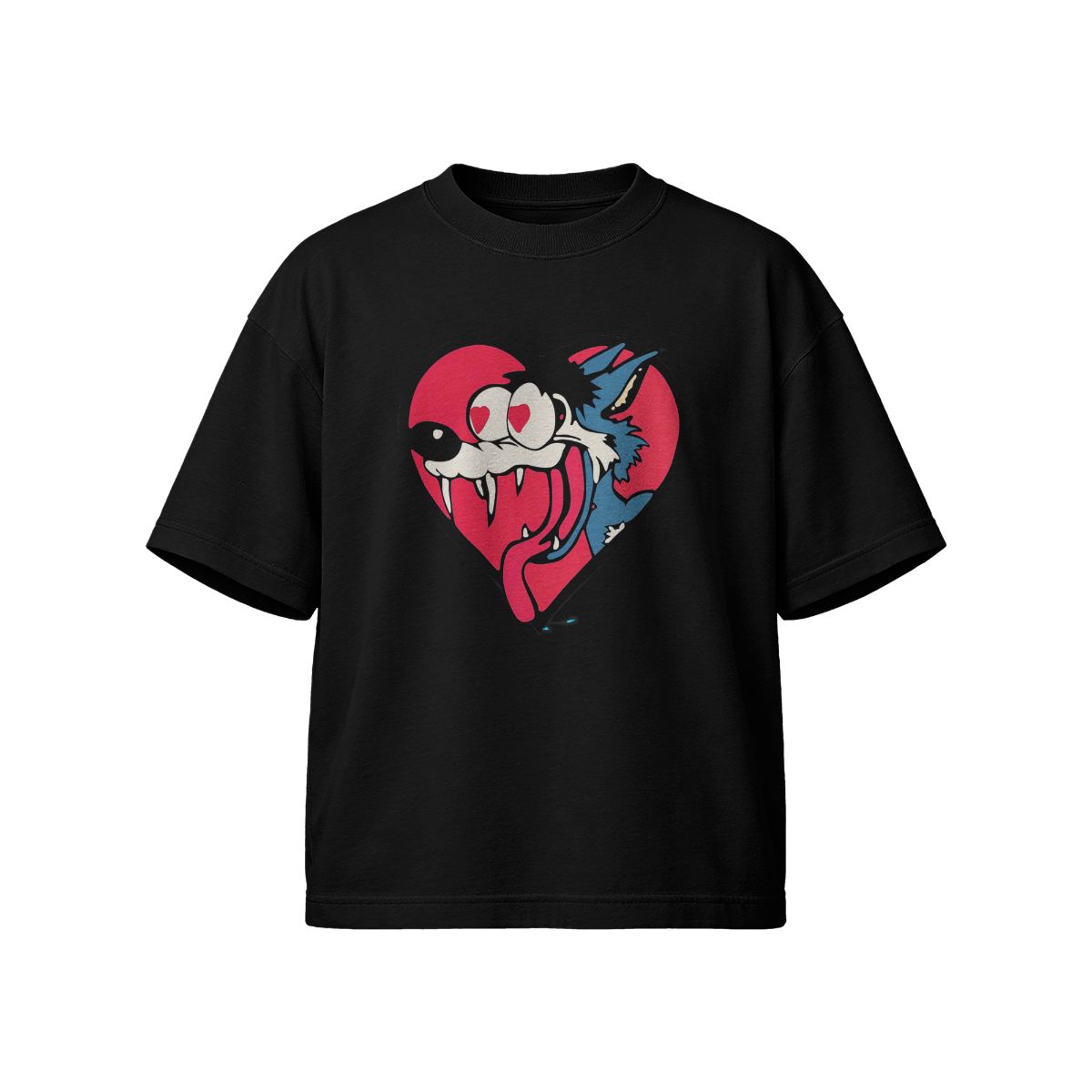 Jesus Lizard Cartoon Graphic T-Shirt – Punk Rock Vintage Style Tee