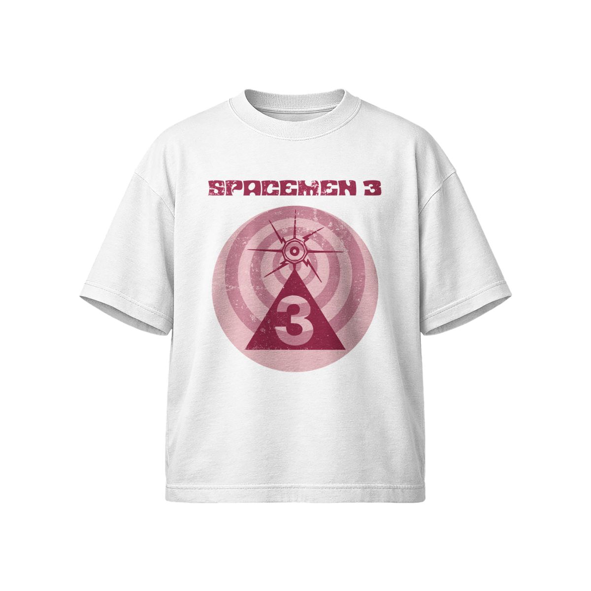 SPACEMEN 3 Vintage Style Graphic T-Shirt – Retro Space Signal Design Tee