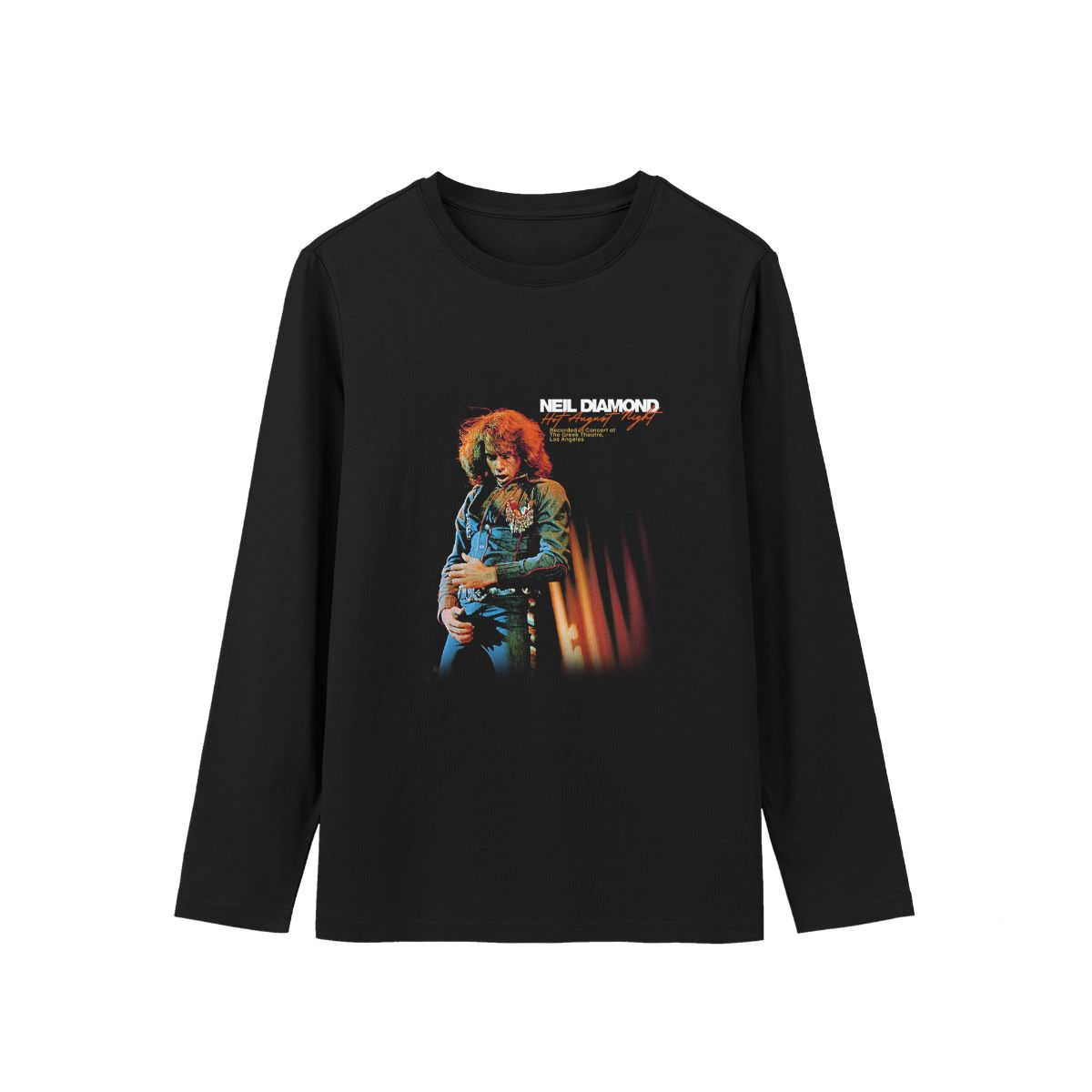 NEIL DIAMOND Hot August Night Vintage Concert Style T-Shirt