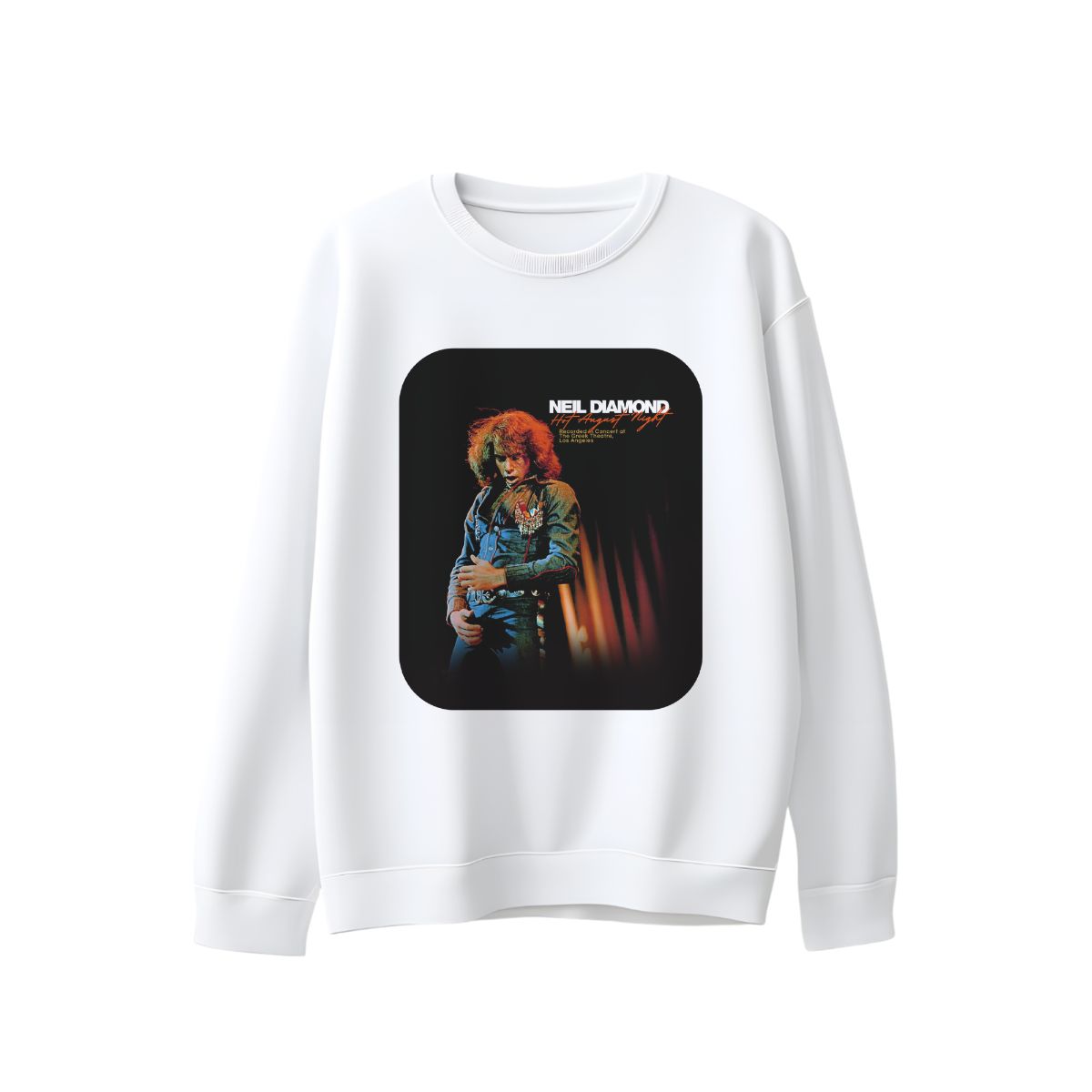 NEIL DIAMOND Hot August Night Vintage Concert Style T-Shirt