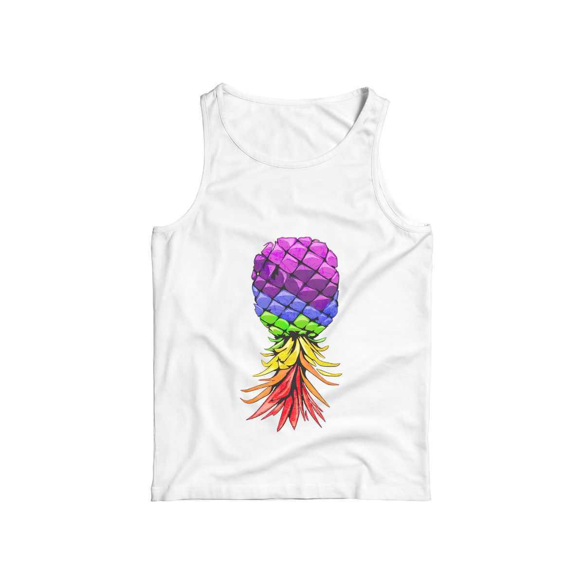 Swinger Rainbow  Graphic T-Shirt – Colorful Tropical Fruit Aesthetic Tee
