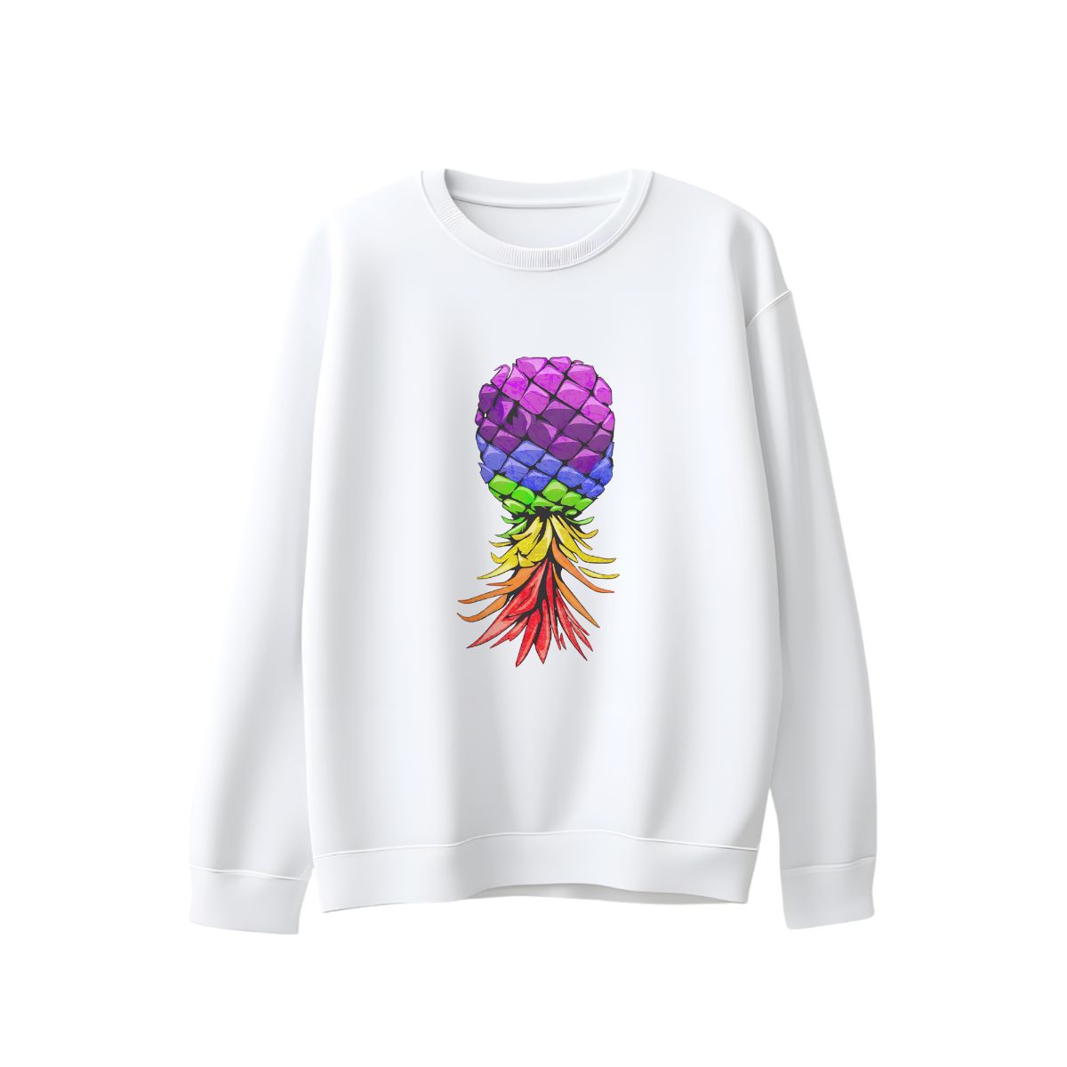 Swinger Rainbow  Graphic T-Shirt – Colorful Tropical Fruit Aesthetic Tee