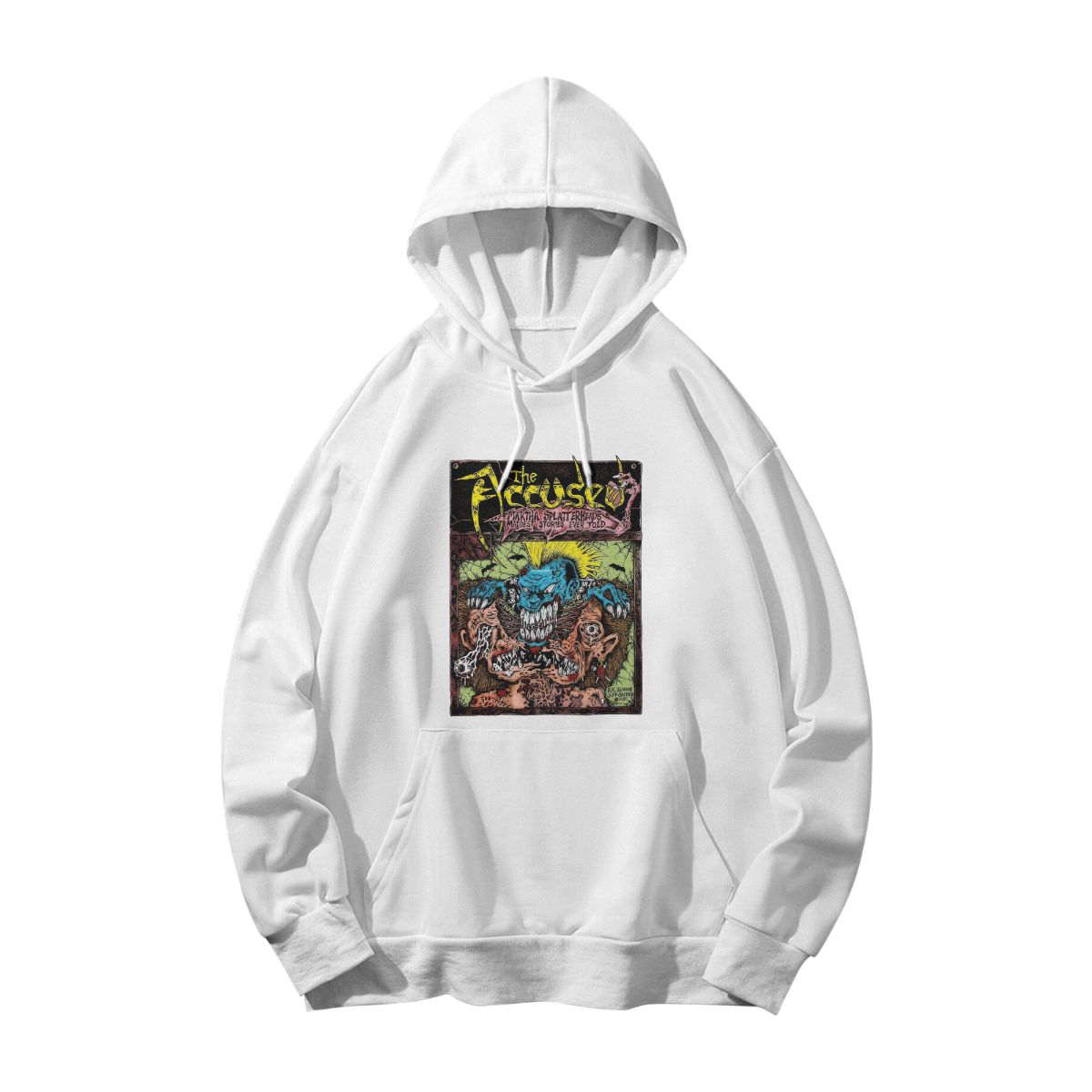 The Accused Horror Punk Graphic T-Shirt – Vintage Underground Comic Style Tee