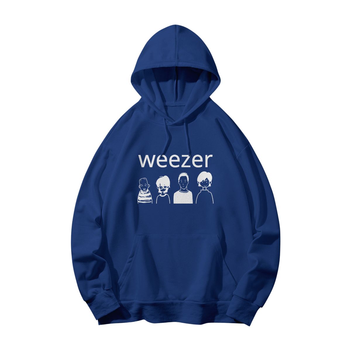 Legendary Weezer Graphic T-Shirt – Distressed Retro Template Design Tee