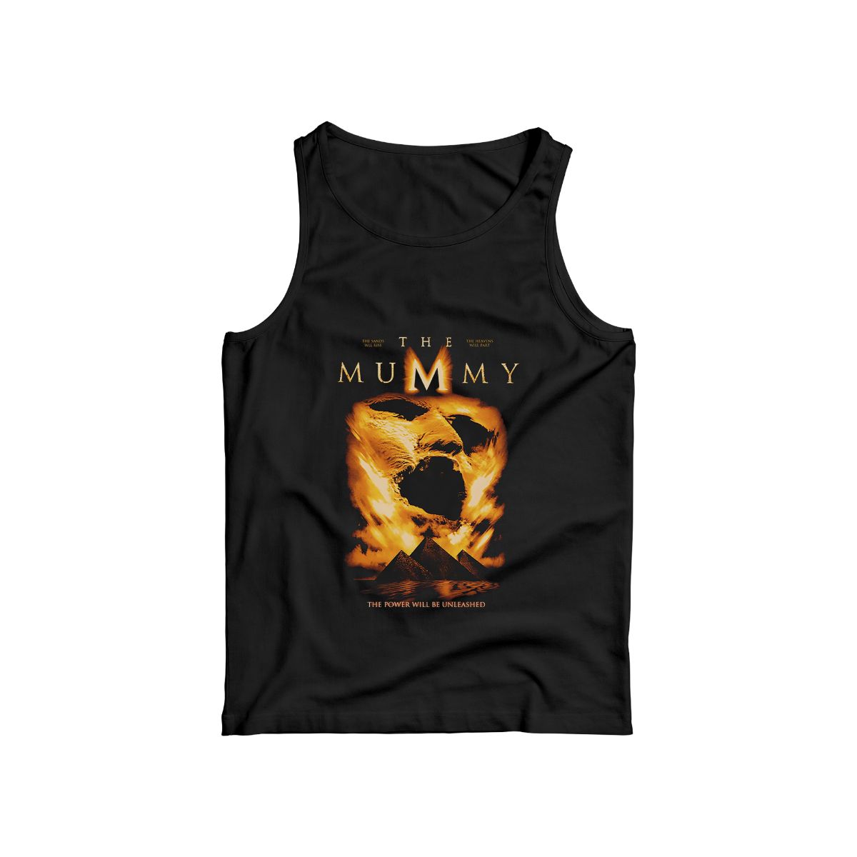 The Mummy 1999 Graphic Tee – Ancient Egypt Pyramid Skull Vintage Style T-Shirt