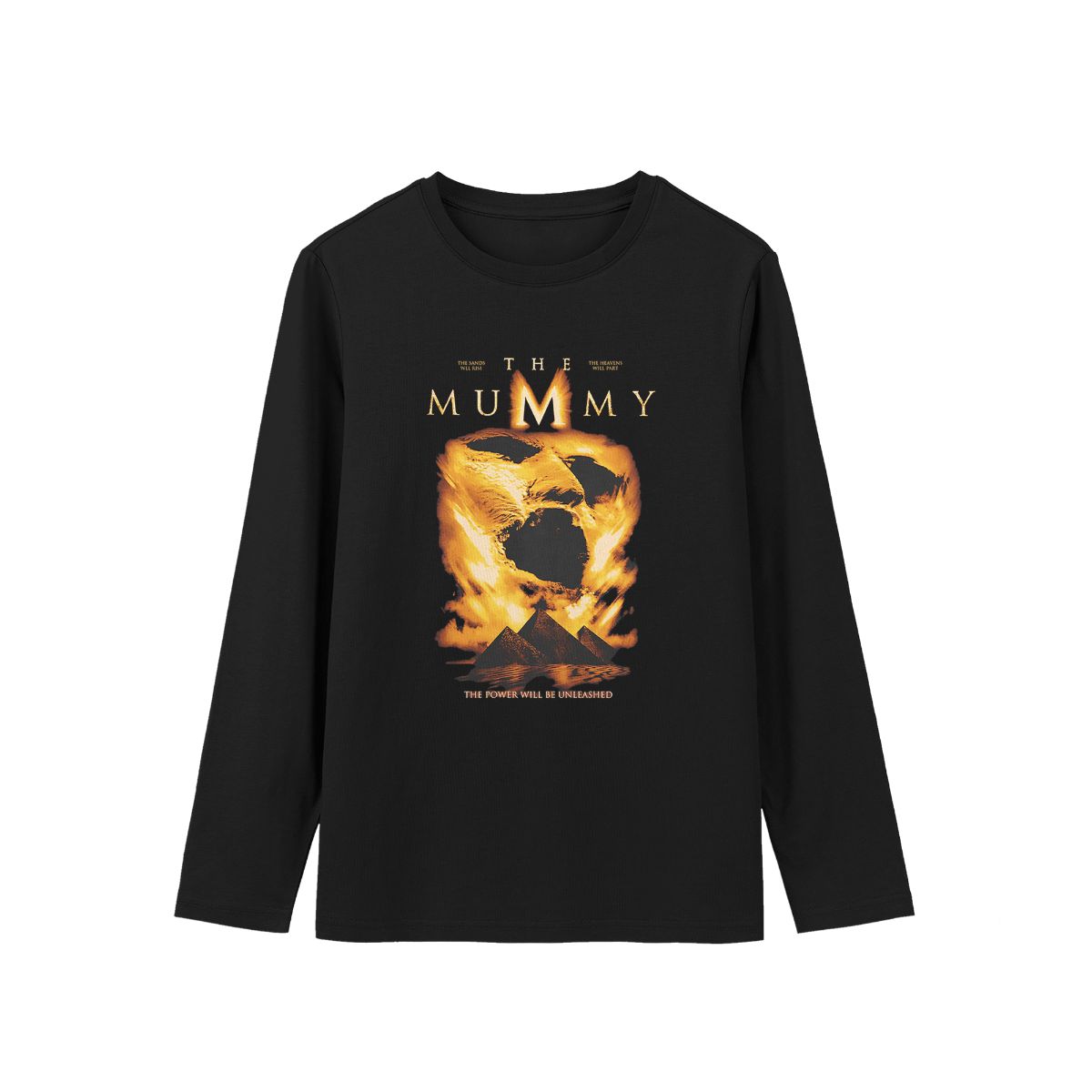 The Mummy 1999 Graphic Tee – Ancient Egypt Pyramid Skull Vintage Style T-Shirt