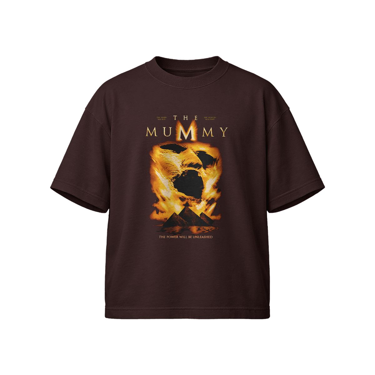 The Mummy 1999 Graphic Tee – Ancient Egypt Pyramid Skull Vintage Style T-Shirt