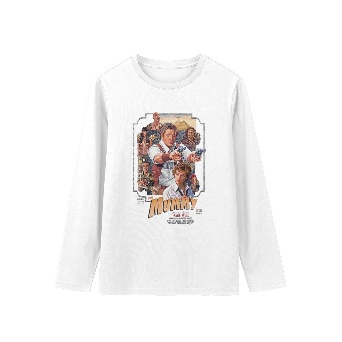 The Mummy Mesir Vintage Movie Graphic T-Shirt – Egyptian Adventure Classic Tee