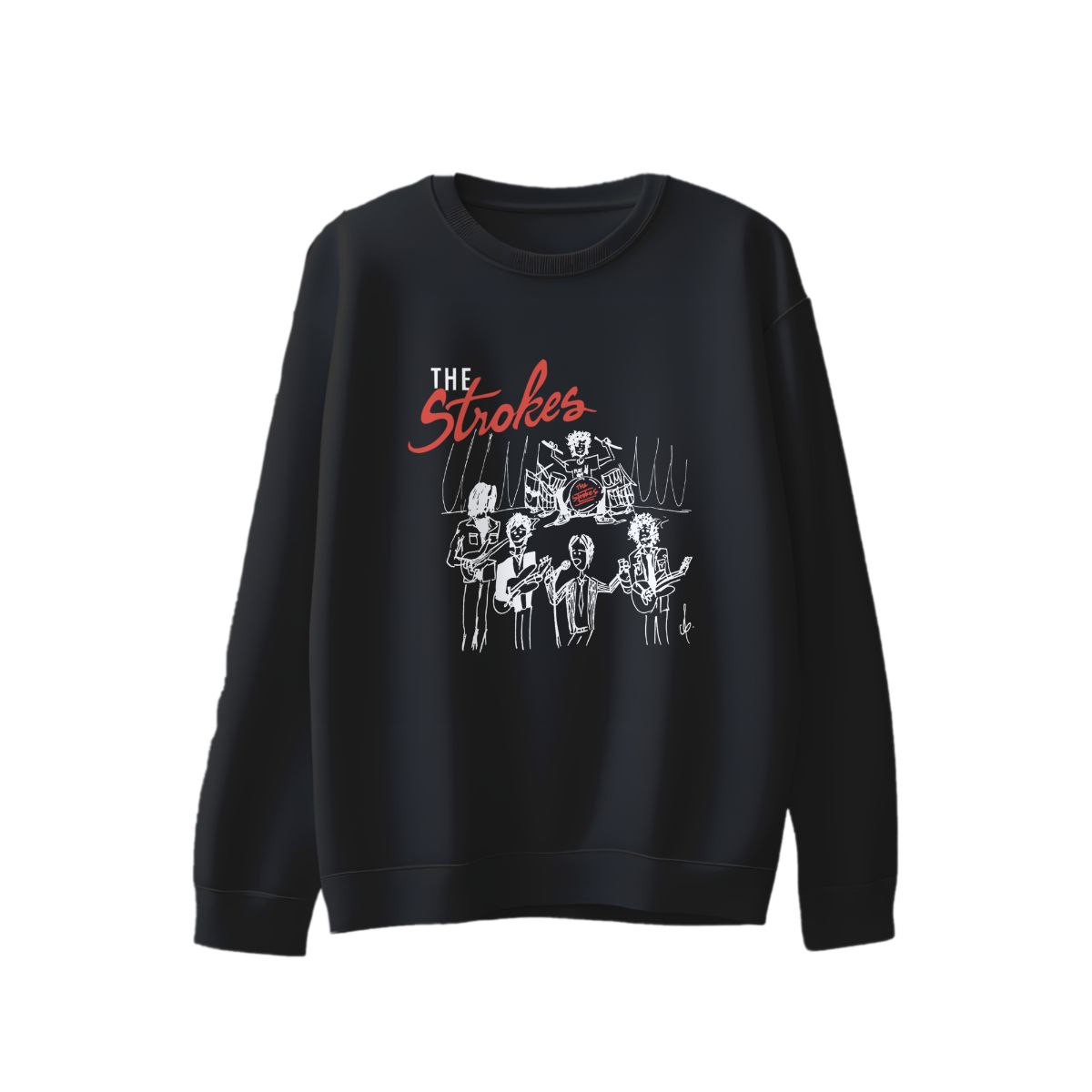 The Strokes Logo Graphic T-Shirt – Indie Rock Band Aesthetic Tee