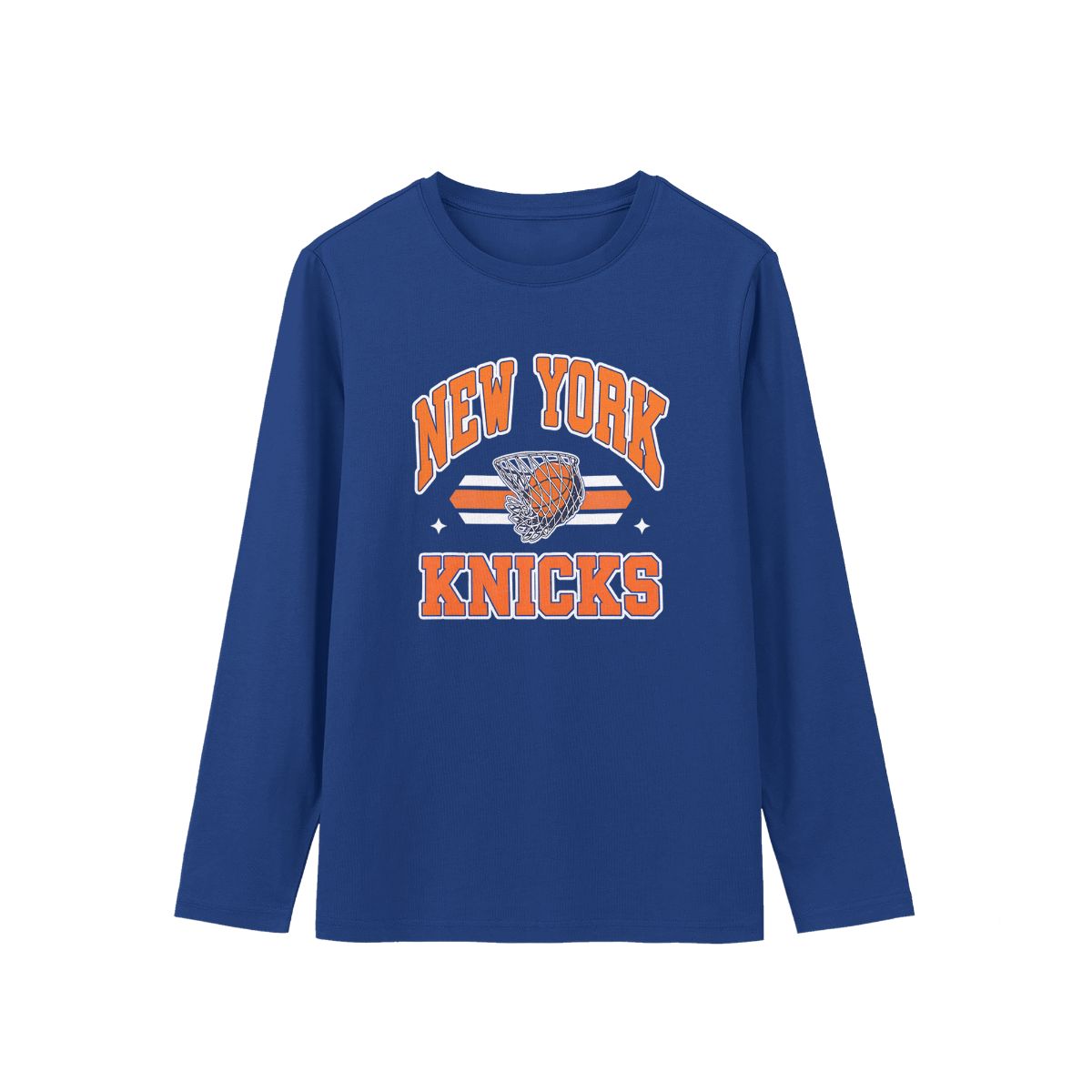 New York Knicks Basketball Graphic T-Shirt – Vintage Sports Fan Tee