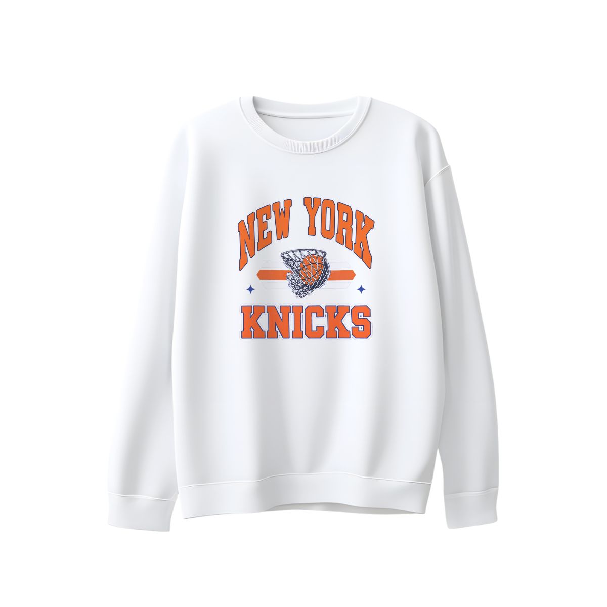 New York Knicks Basketball Graphic T-Shirt – Vintage Sports Fan Tee