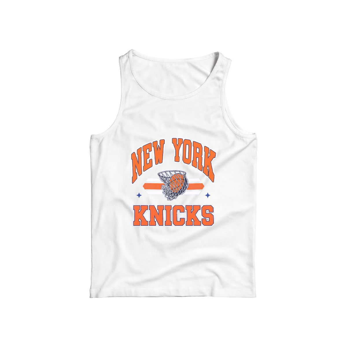 New York Knicks Basketball Graphic T-Shirt – Vintage Sports Fan Tee