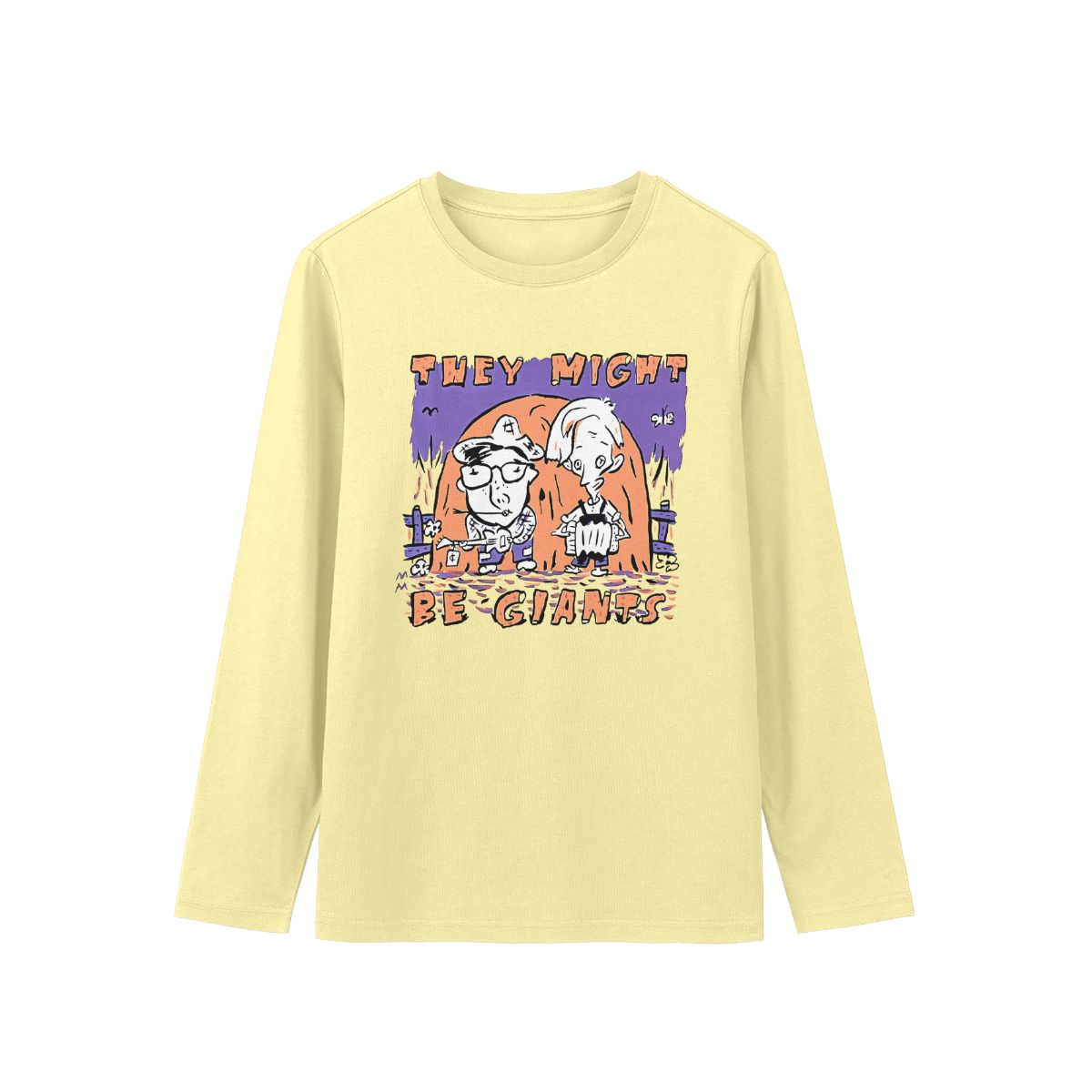 They Might Be Giants Halloween Graphic T-Shirt – Vintage Cartoon Band Tee