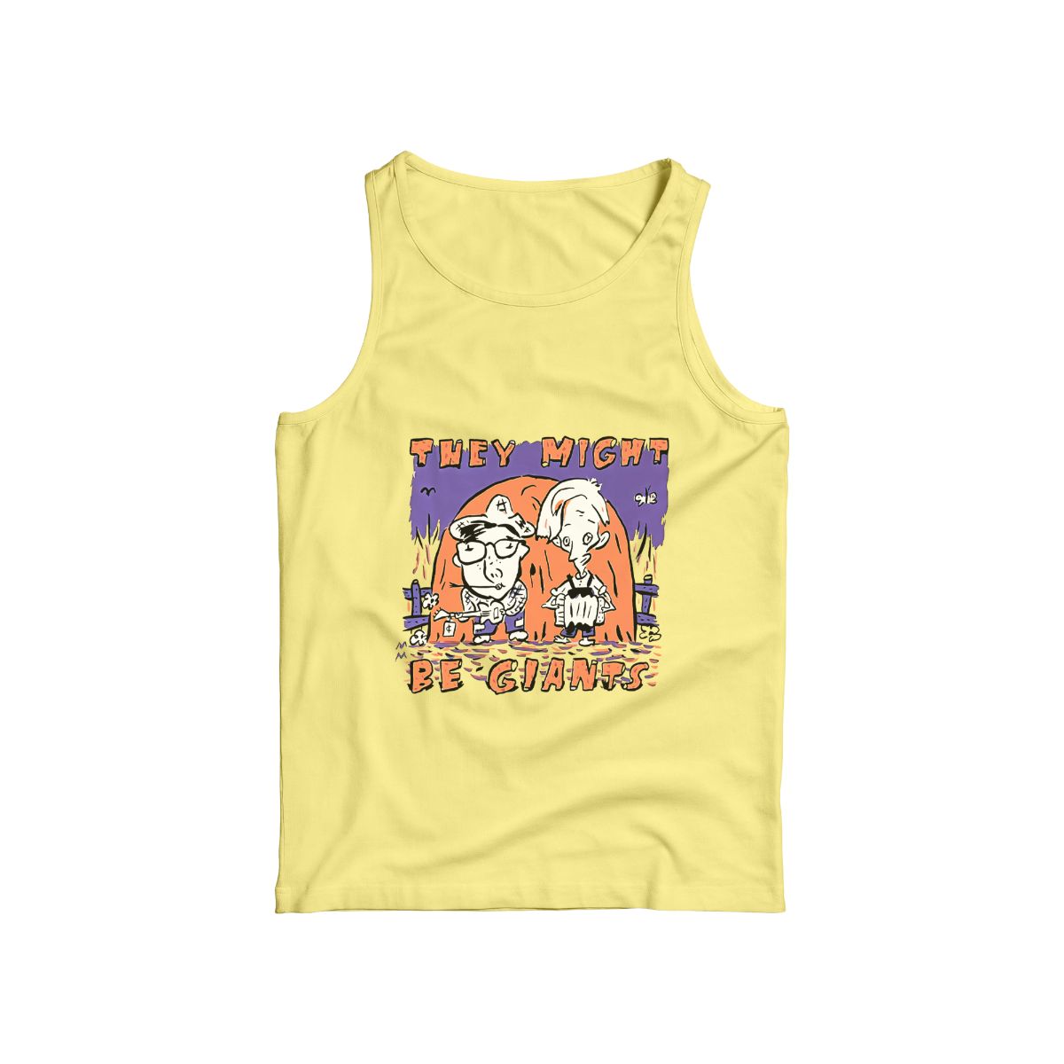 They Might Be Giants Halloween Graphic T-Shirt – Vintage Cartoon Band Tee