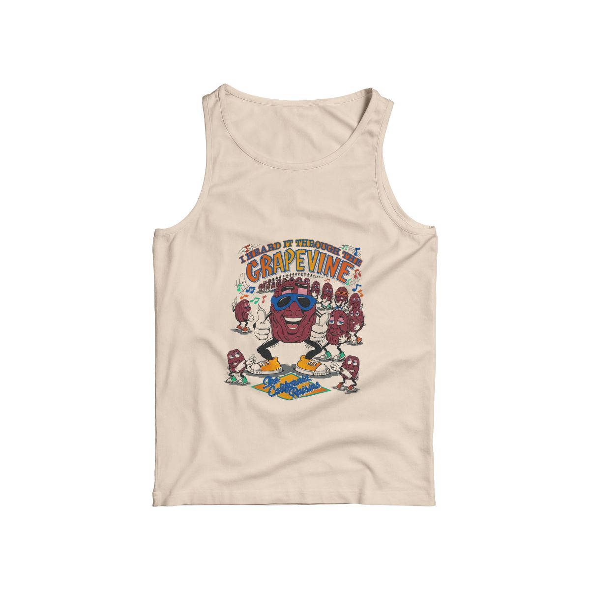 The California Raisins Grapevine Graphic T-Shirt – Retro Cartoon Vintage Tee