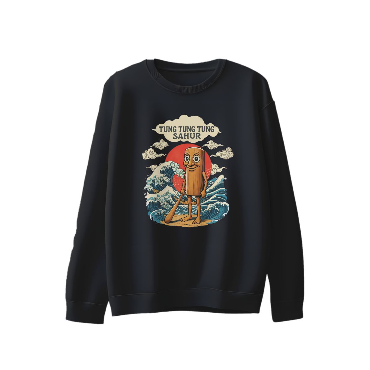 Tung Tung Tung Sahur Funny Graphic T-Shirt – Unique Cultural Meme Tee