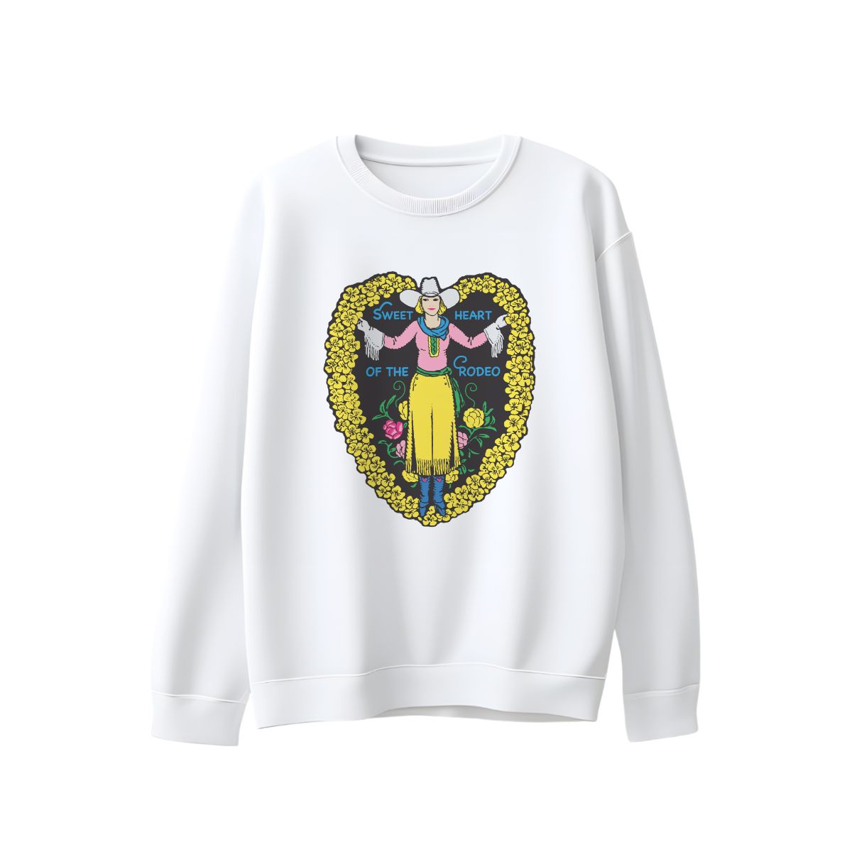 Vintage Cowgirl Rodeo T-Shirt – Sweetheart of the Rodeo Western Graphic Tee