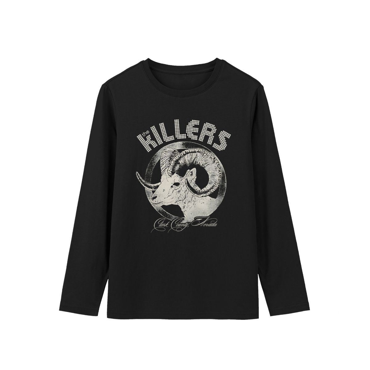 Vintage Desert Ram Skull T-Shirt – The Killers Western Graphic Retro Tee